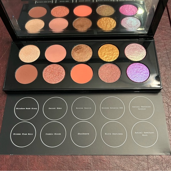 Pat McGrath Gold and Purple Eyeshadow Palette